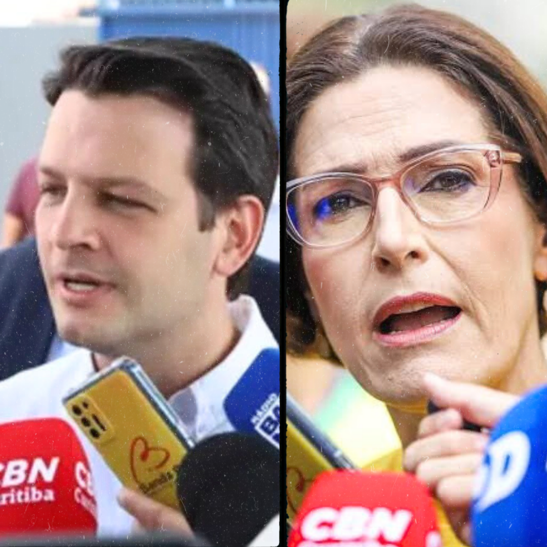 Primeiro debate do segundo turno em Curitiba, com Eduardo e Cristina, vai ser nesta segunda-feira, na Band